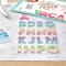 12 Pack: Rainbow Glitter Alphabet Stickers by Recollections™